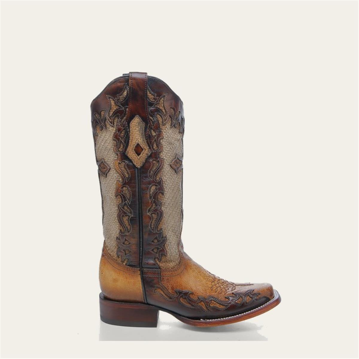 CORRAL BOOTS CO-183 WOMEN'S WIDE SQUARE TOE BOOT - Image 3