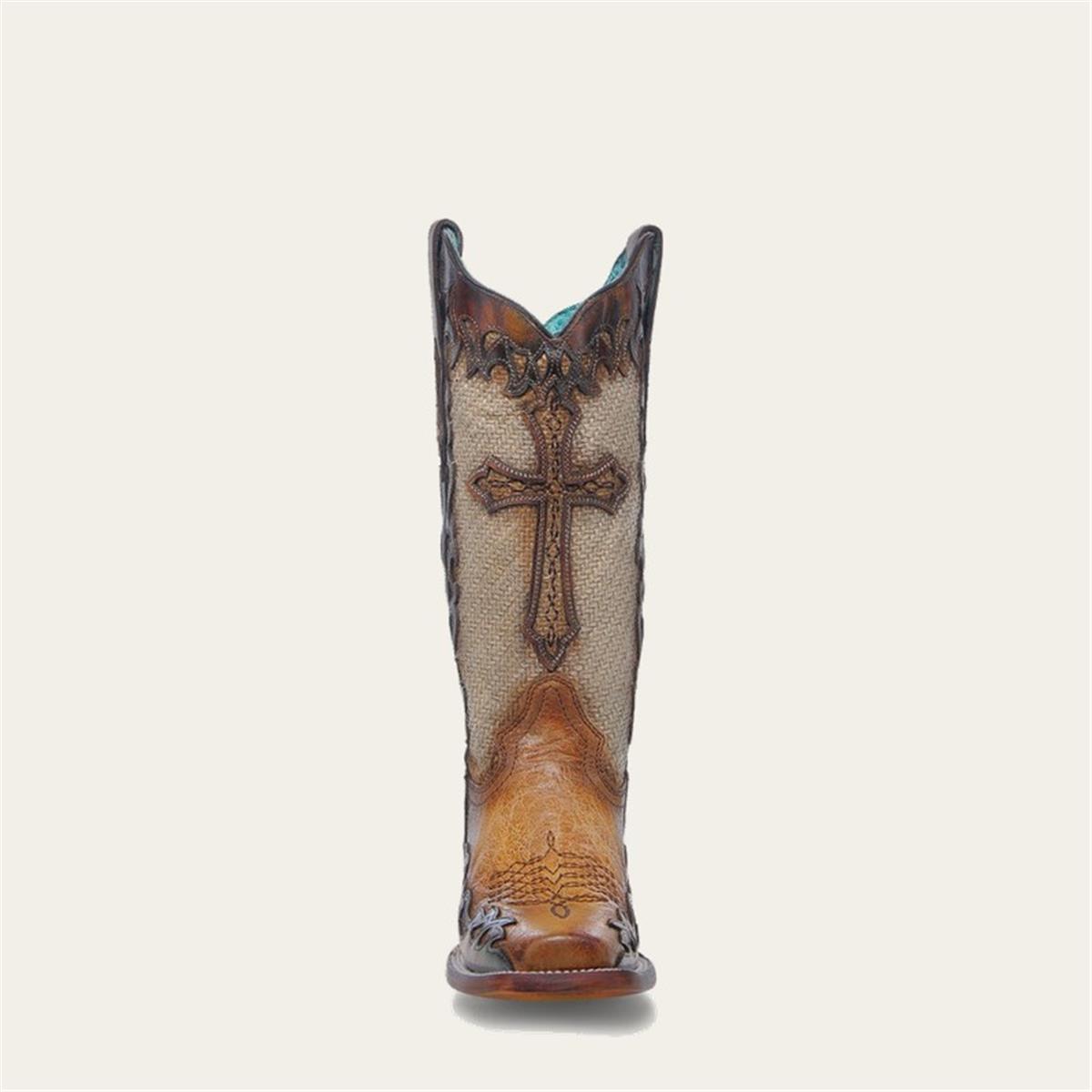 CORRAL BOOTS CO-183 WOMEN'S WIDE SQUARE TOE BOOT - Image 4