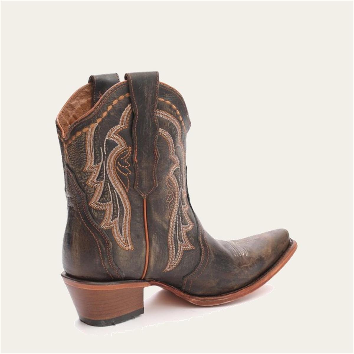 CORRAL BOOTS CO-181 WOMEN'S SNIP TOE ANKLE BOOT - Image 5