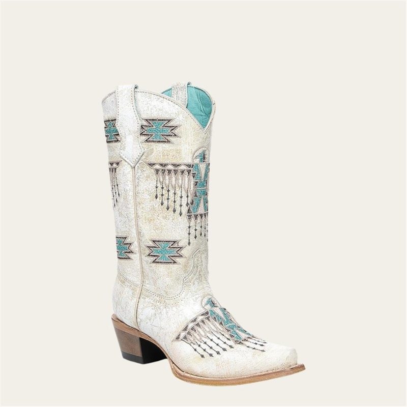 CORRAL BOOTS CO-211 GIRLS' FREEBIRD SNIP TOE BOOT