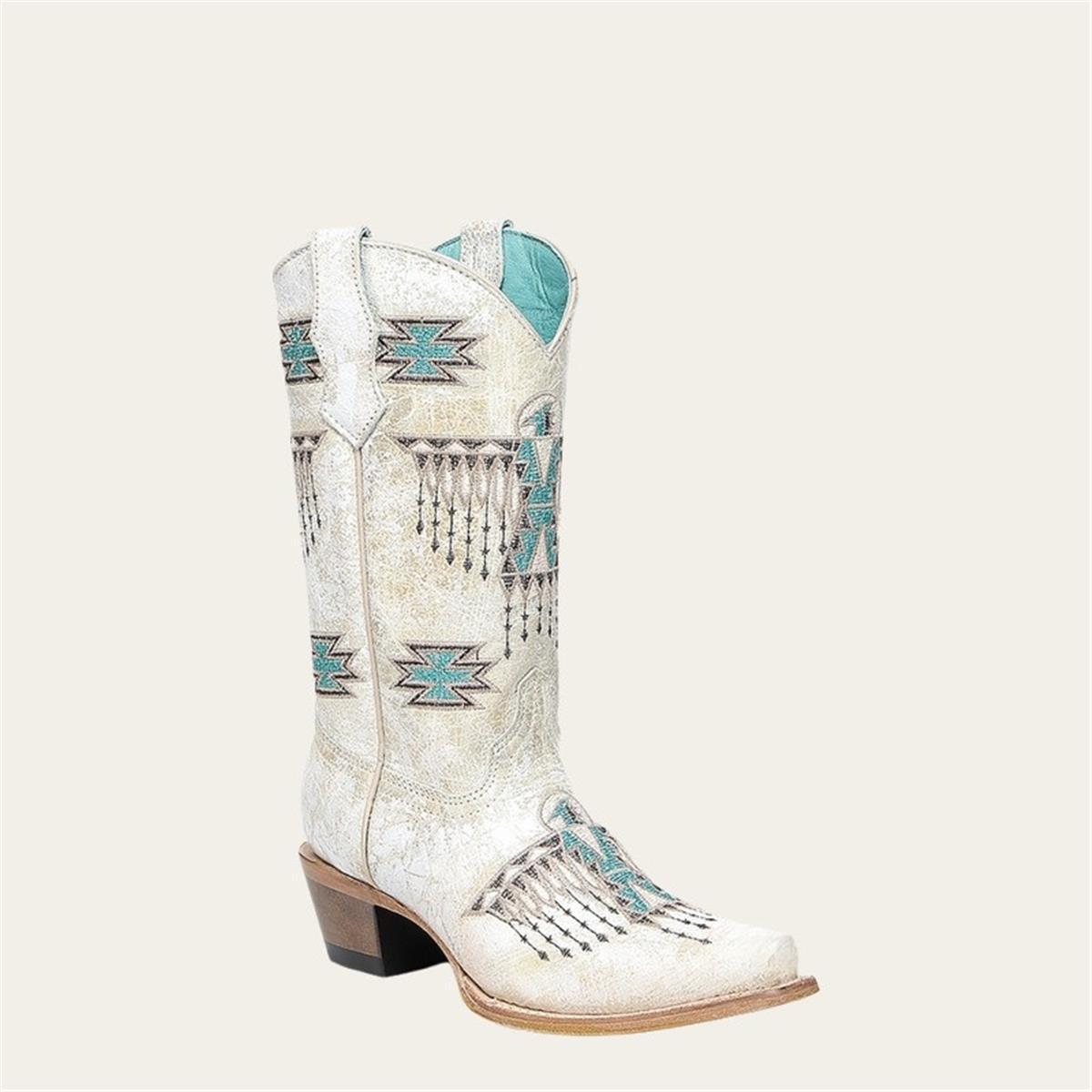 CORRAL BOOTS CO-211 GIRLS' FREEBIRD SNIP TOE BOOT