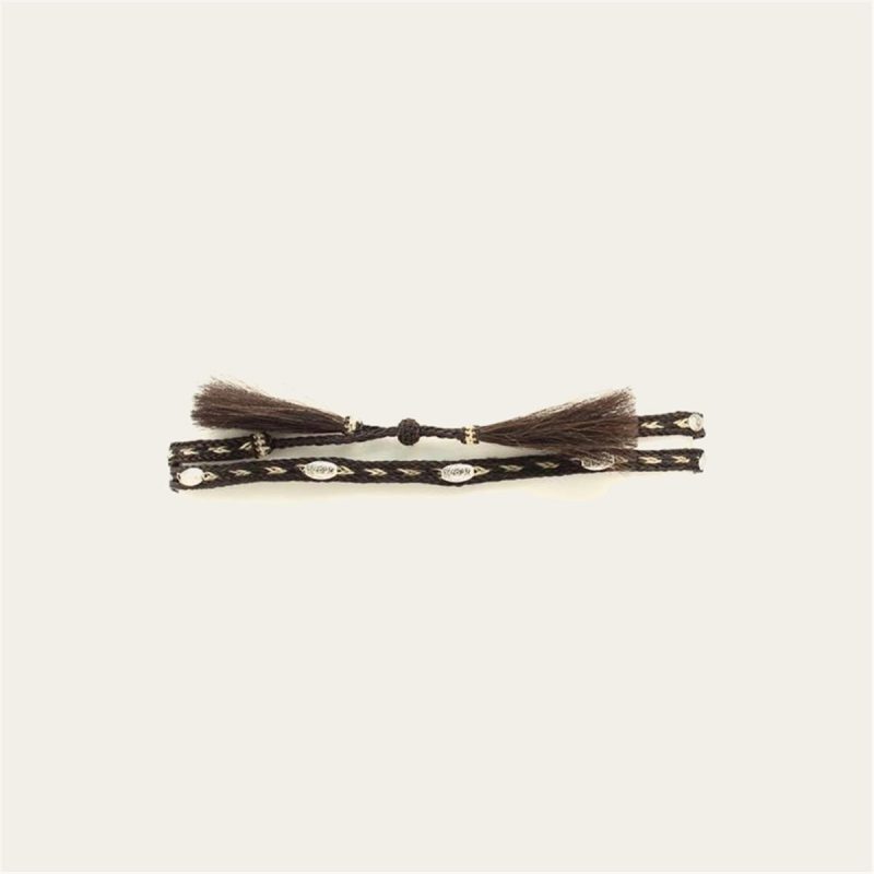M & F WESTERN PRODUCTS BRAIDED HORSEHAIR HATBAND