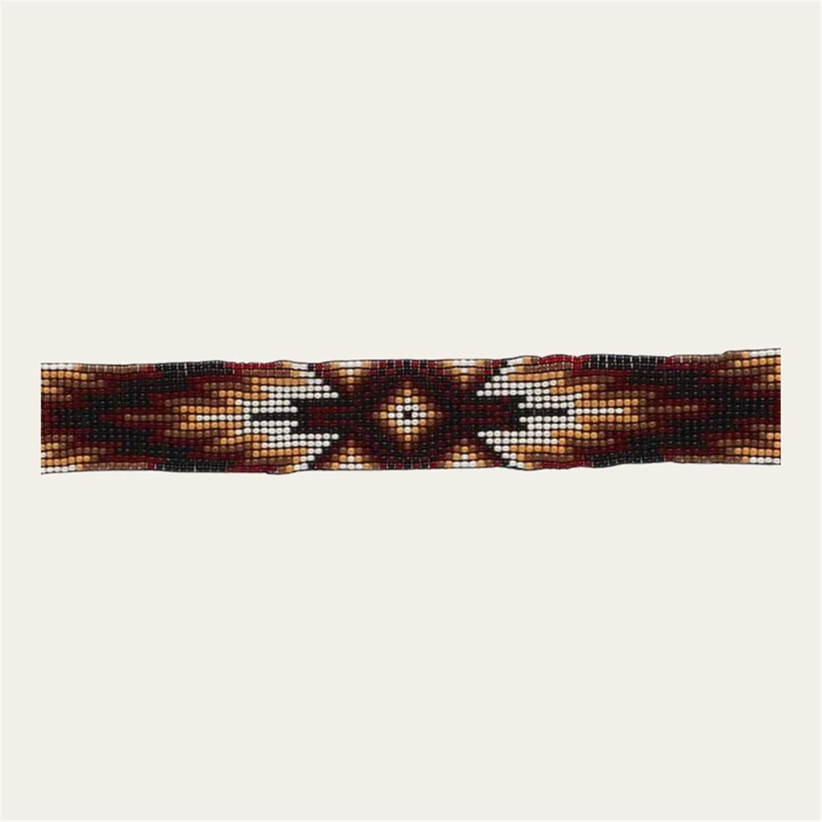 M & F WESTERN PRODUCTS WESTERN BEADED HATBAND