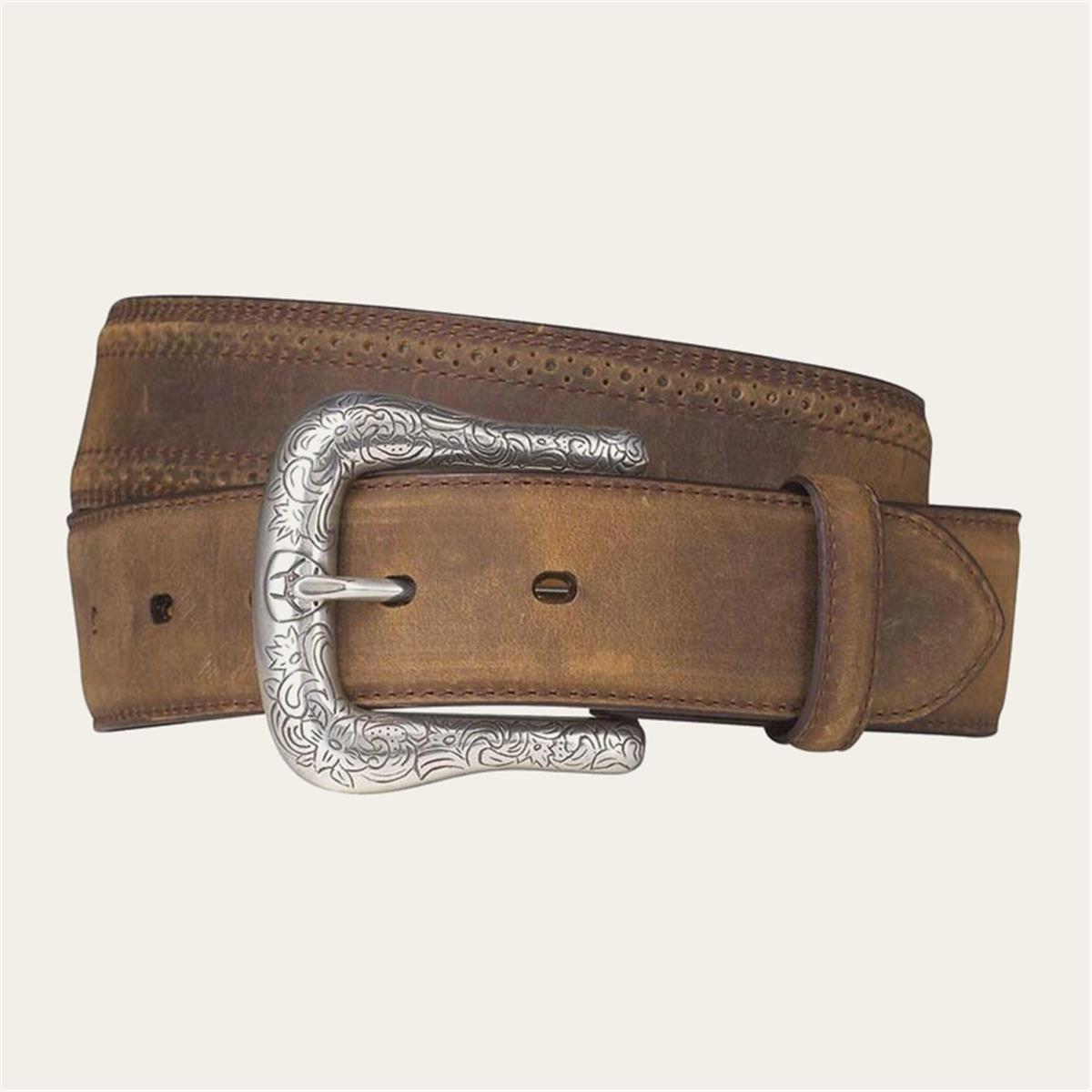 M & F WESTERN PRODUCTS MEN'S LEATHER BELT