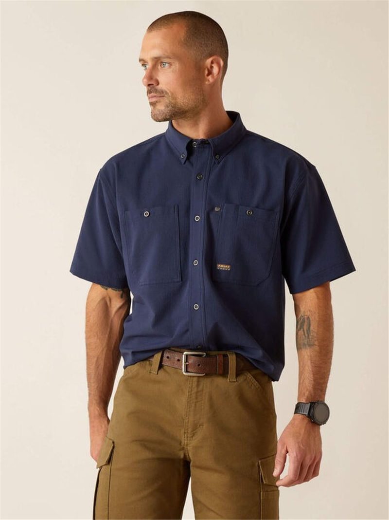 ARIAT MEN'S 360 AIRFLOW SHORT SLEEVE WORK SHIRT