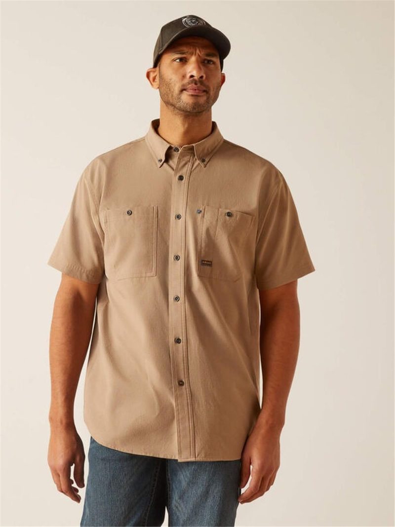 ARIAT MEN'S 360 AIRFLOW SHORT SLEEVE WORK SHIRT