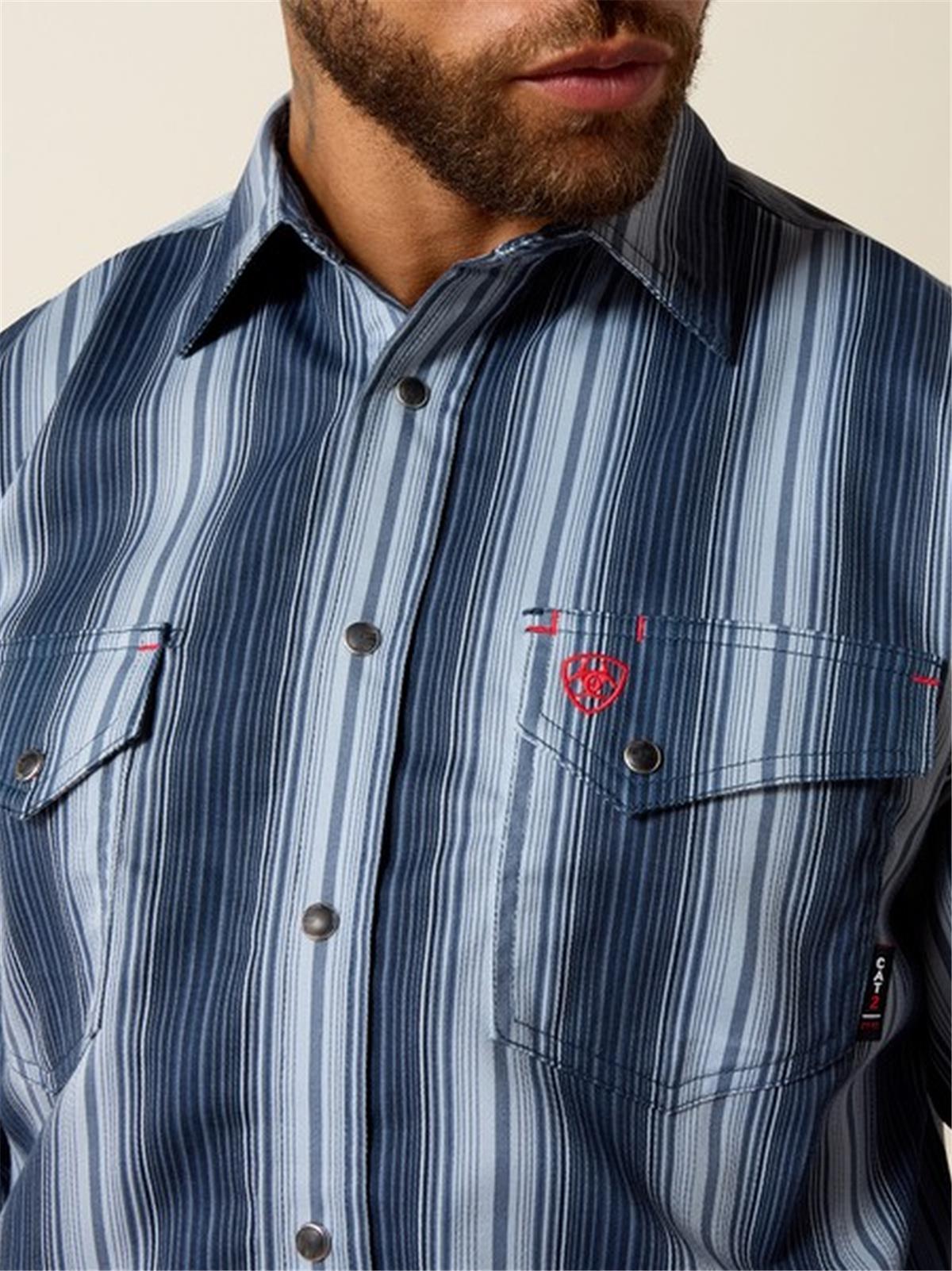 ARIAT MEN'S FR CARLTON WORK SHIRT - Image 5