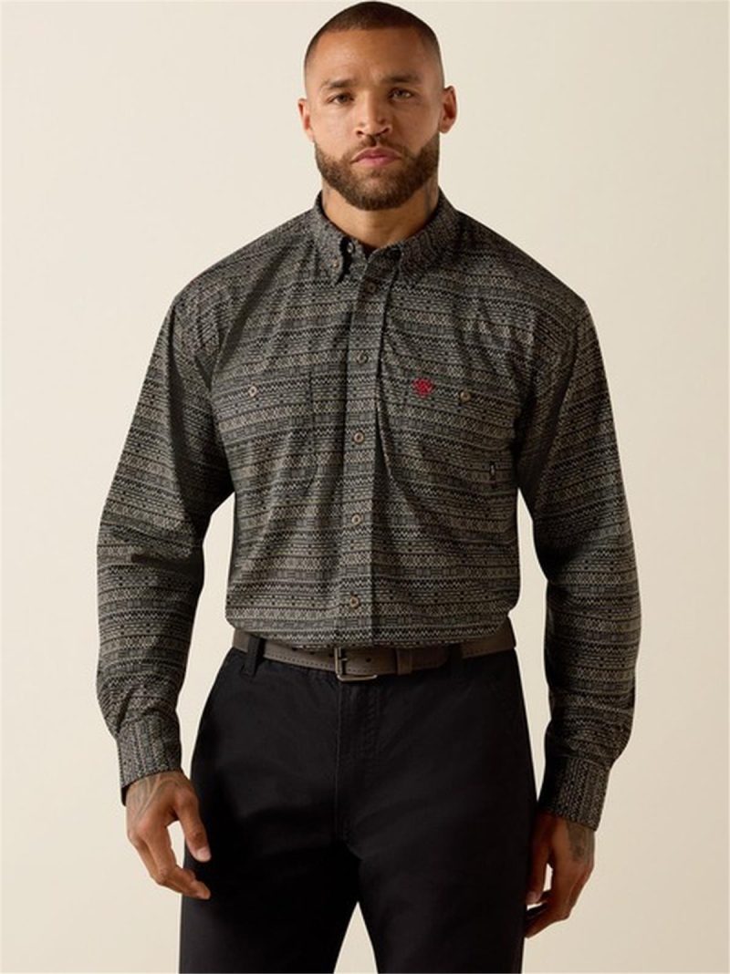 ARIAT MEN'S FR LONG SLEEVE WORK SHIRT