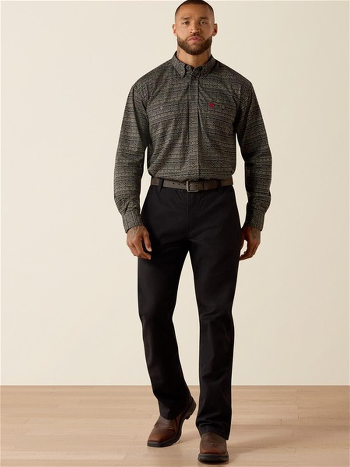 ARIAT MEN'S FR LONG SLEEVE WORK SHIRT - Image 4