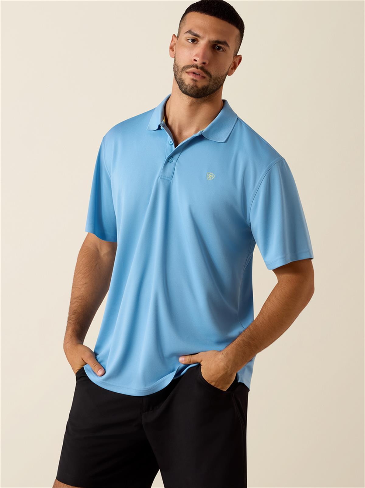 ARIAT MEN'S TEK POLO SHIRT