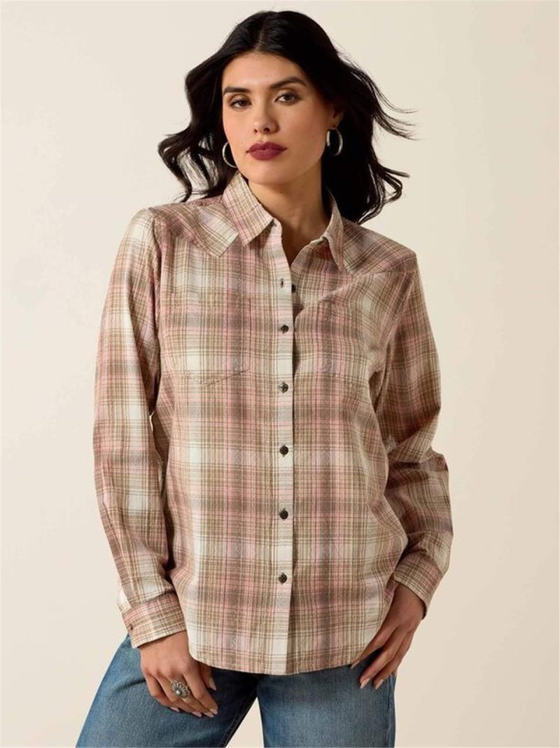 ARIAT WOMEN'S CASUAL BUTTON DOWN SHIRT
