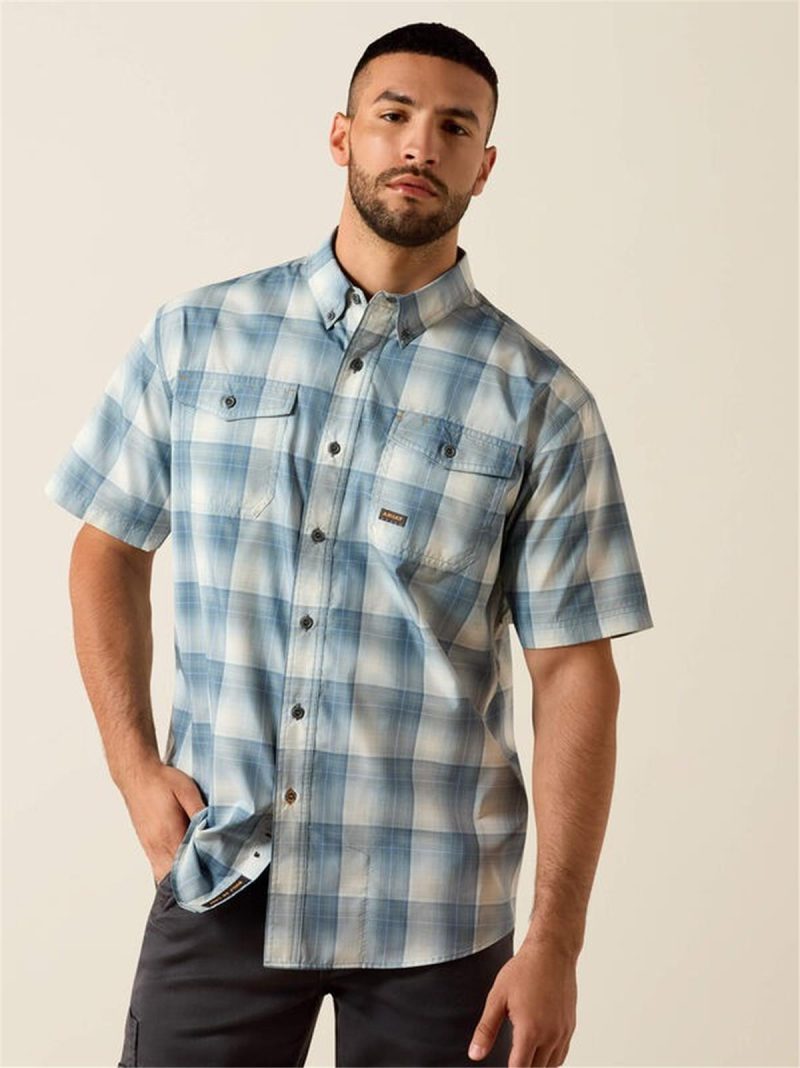 ARIAT MEN'S VENTTEK DURASTRETCH WORK SHIRT