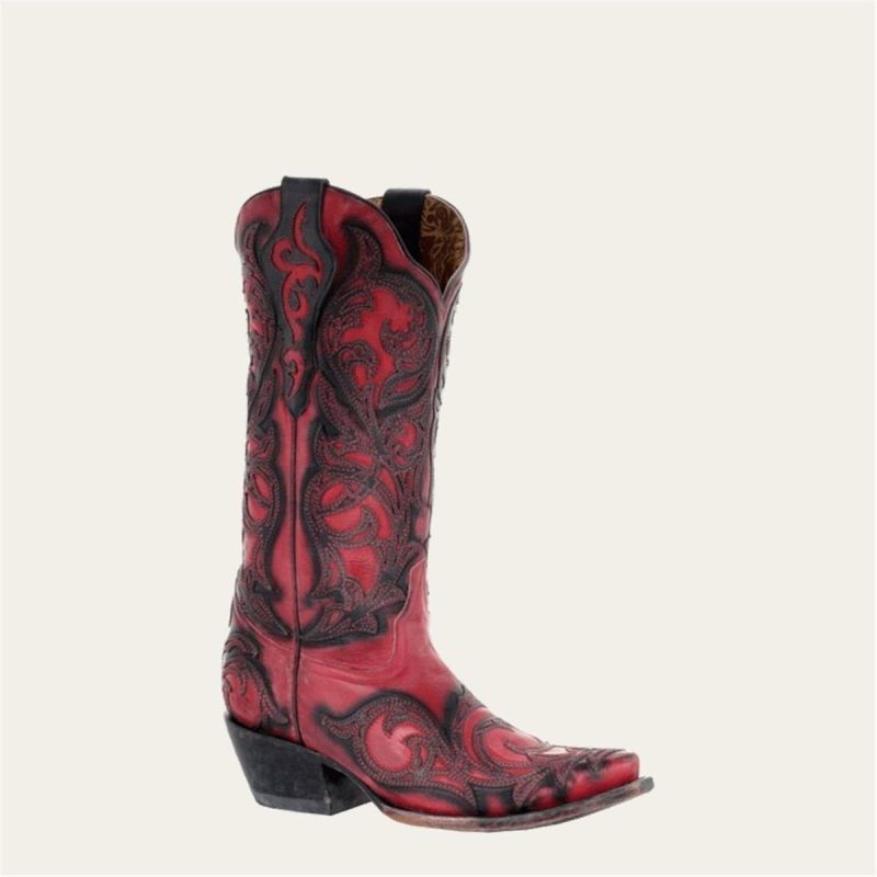 CORRAL BOOTS CO-145 WOMEN'S SNIP TOE WESTERN BOOT