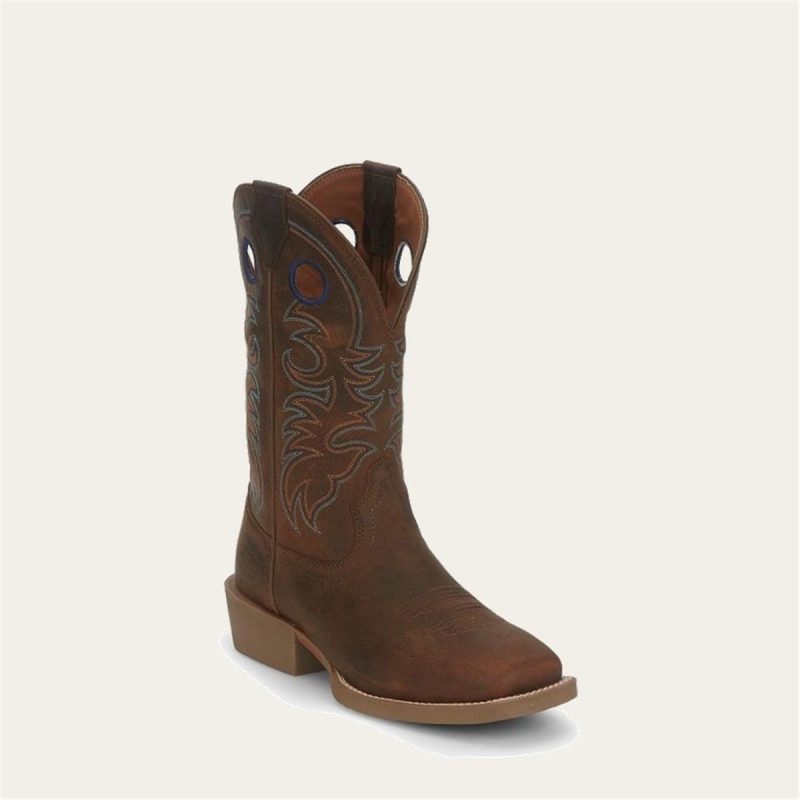 JUSTIN BOOT COMPANY J-37 MEN'S WESTERN BOOT