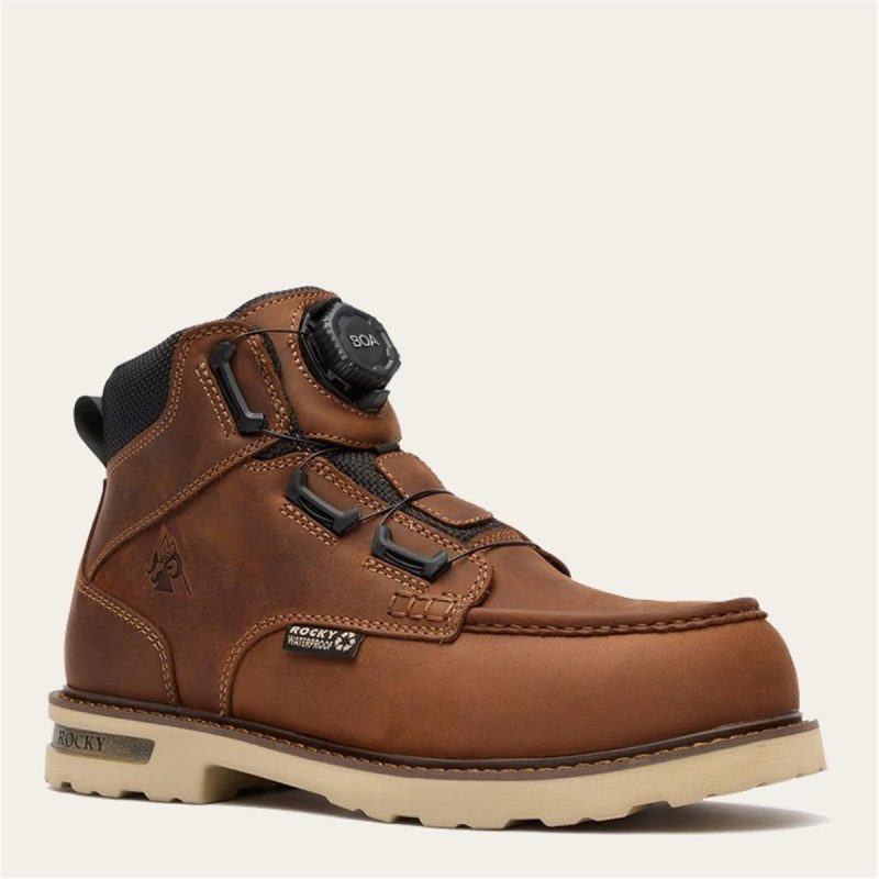 ROCKY BRANDS RG-50 MEN'S WP WORK BOOT